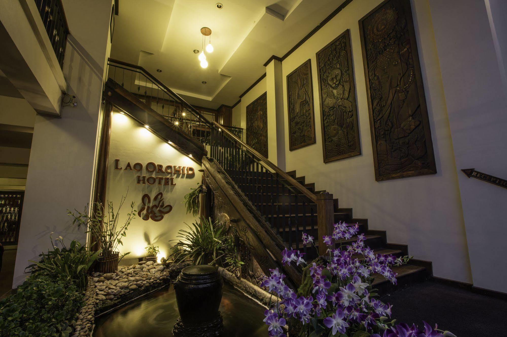 Lao Orchid Hotel В'єнтьян Екстер'єр фото