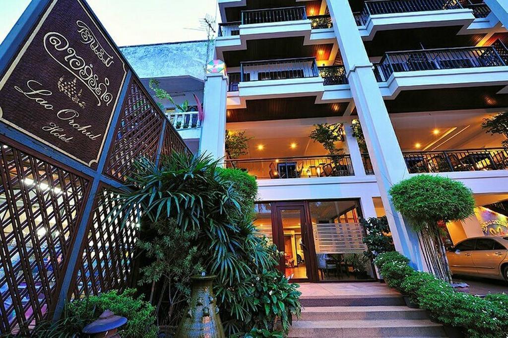 Lao Orchid Hotel В'єнтьян Екстер'єр фото